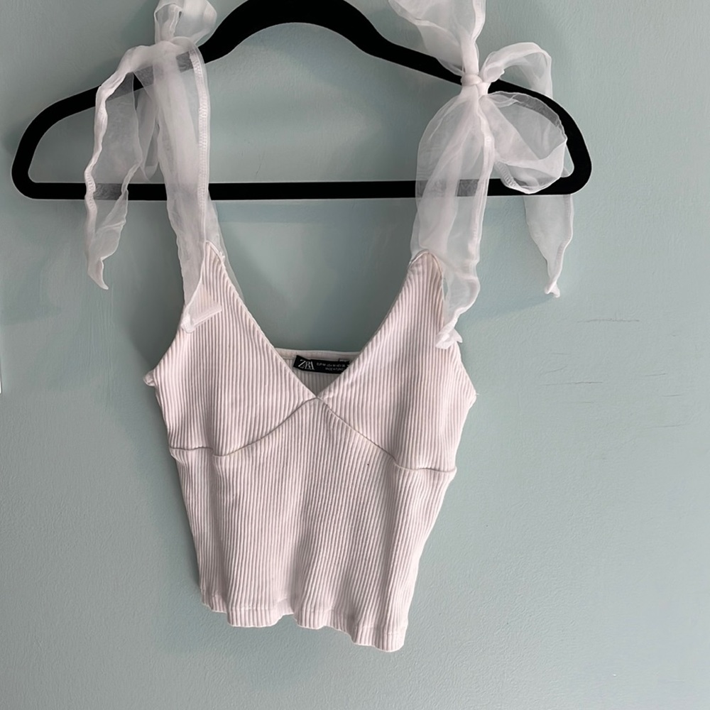 Zara Bow Detail Top